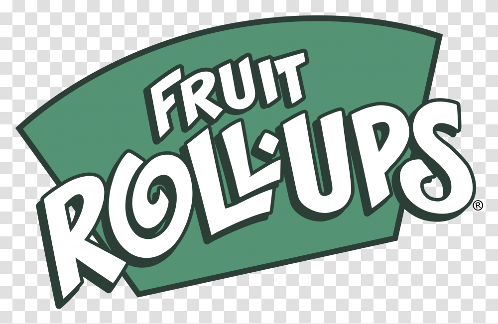 Fruit Roll Ups Logo Fruit Roll Up Logo, Label, Word, Meal Transparent Png