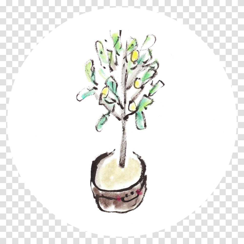 Fruit Tree Cake Cake, Plant, Flower, Produce, Food Transparent Png