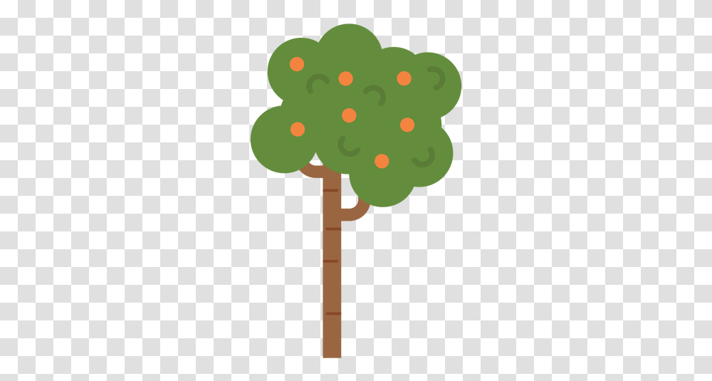 Fruit Tree Icon Arvore Redonda, Plant, Cross, Symbol, Text Transparent Png