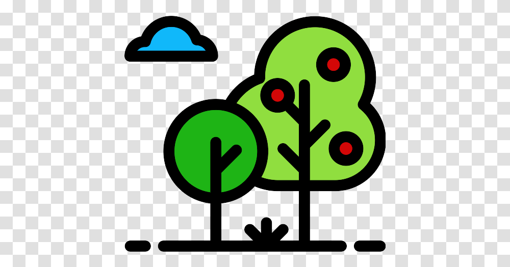 Fruit Tree Vector Svg Icon Arbol Frutal Icono, Text, Green, Parade, Symbol Transparent Png