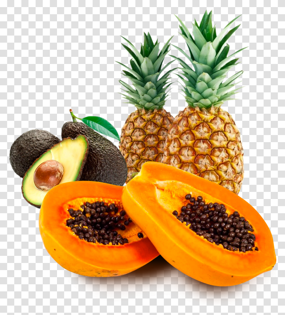 Fruit With Lots Of Seeds, Plant, Food, Pineapple, Papaya Transparent Png