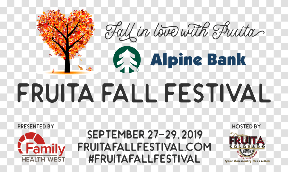 Fruita Fall Festival Square Logo Autumn, Tree Transparent Png