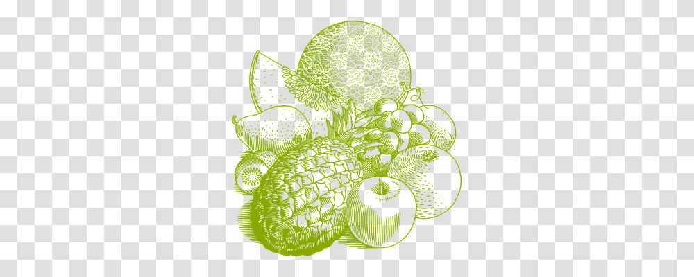 Fruits Food, Green Transparent Png