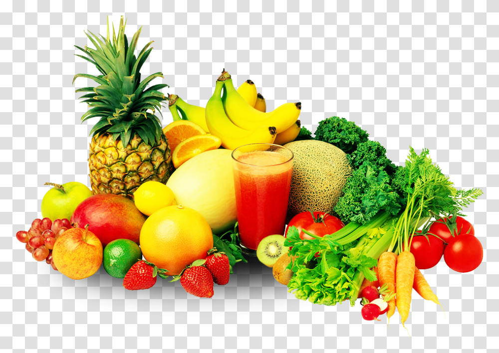 Fruits Amp Vegetables Fruits And Vegetables Pictures, Plant, Banana, Food, Juice Transparent Png