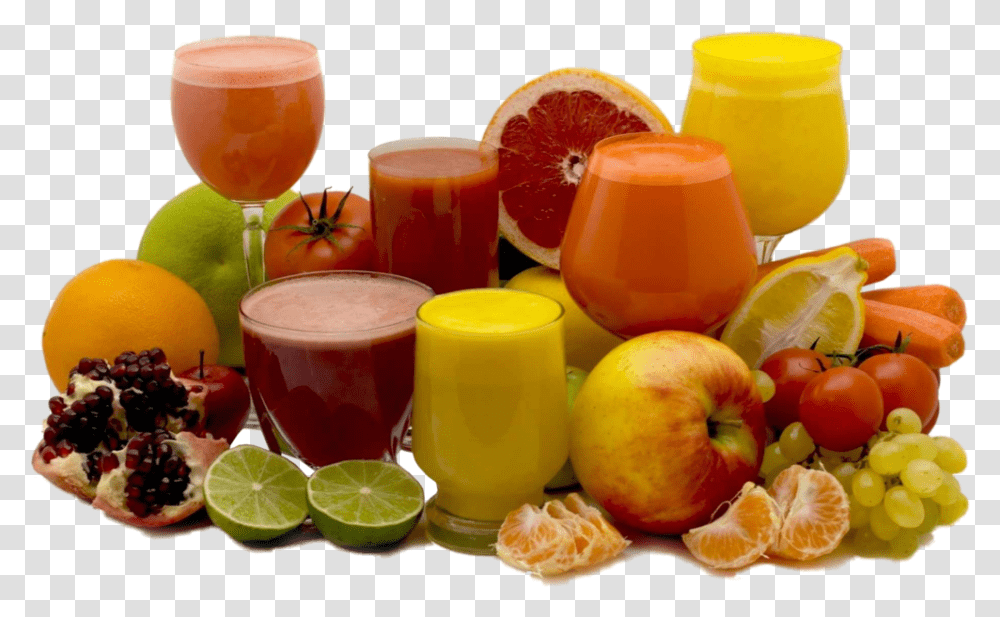 Fruits And Vegetables Juices, Beverage, Citrus Fruit, Plant, Food Transparent Png
