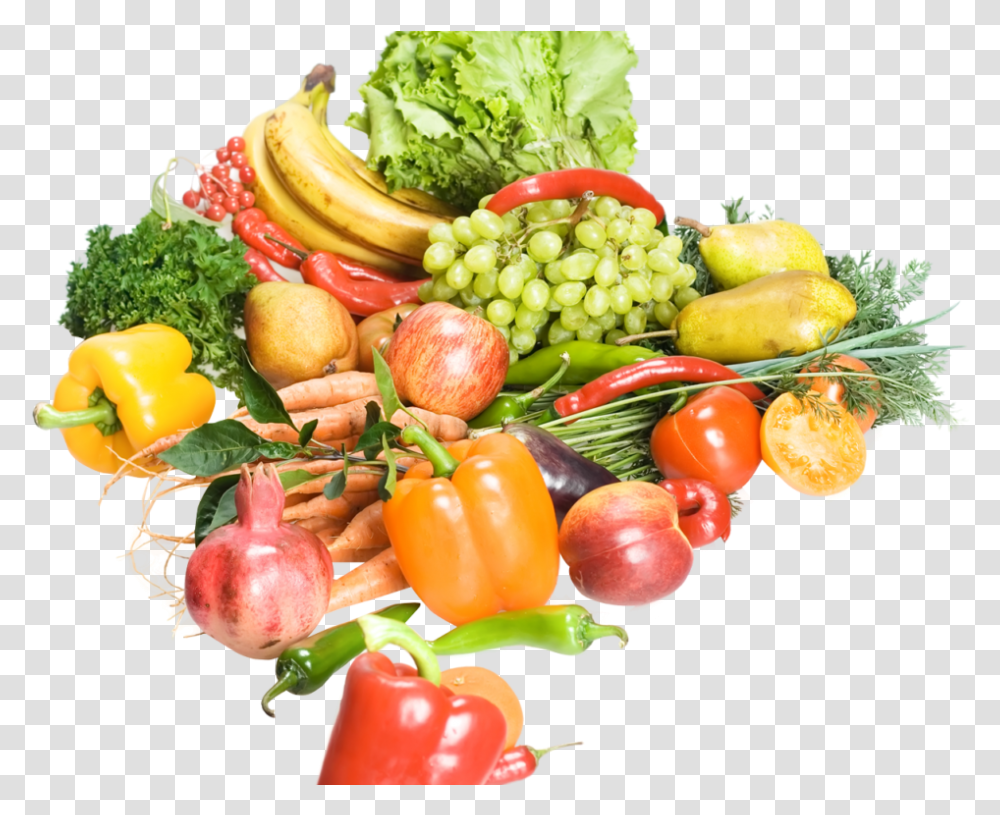 Fruits And Vegetables, Plant, Banana, Food, Pepper Transparent Png