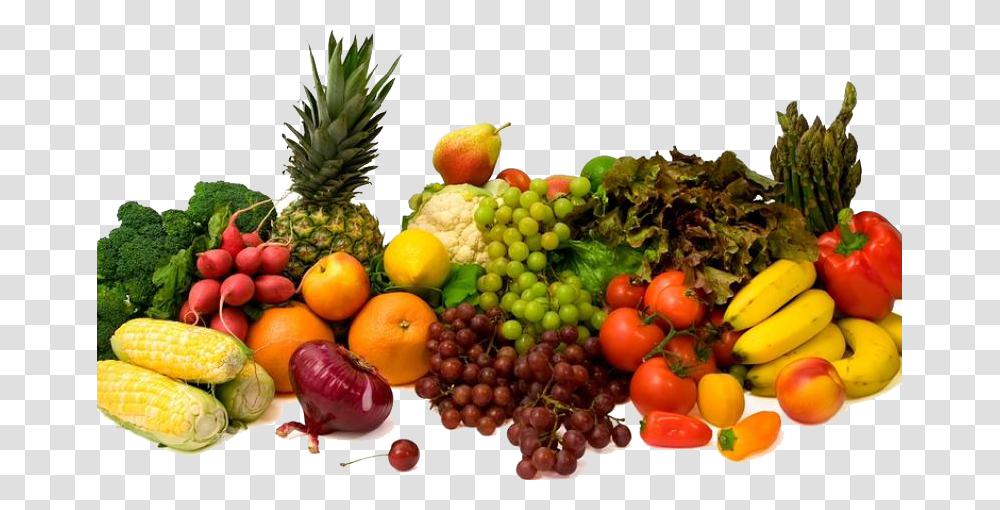Fruits And Vegetables, Plant, Food, Pineapple, Banana Transparent Png