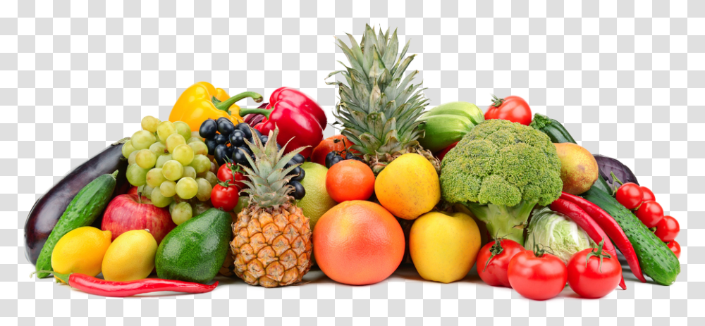 Fruits And Vegetables Together, Plant, Pineapple, Food, Citrus Fruit Transparent Png
