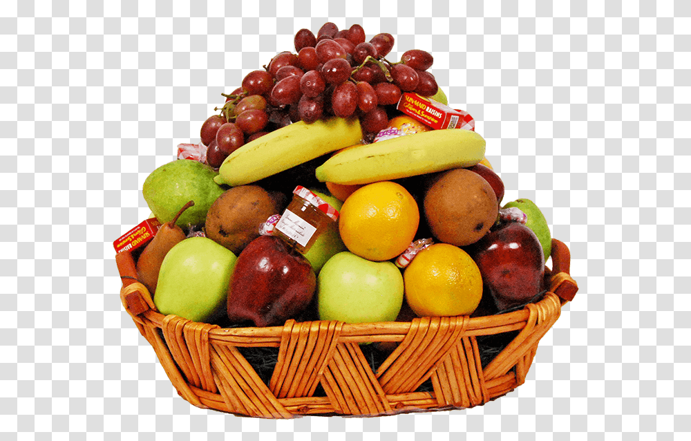 Fruits Basket Basket Of Fruits, Plant, Apple, Food, Banana Transparent Png