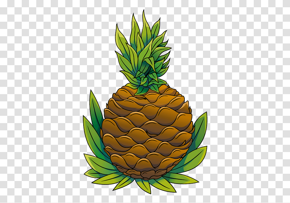 Fruits Clipart Free Download In Or Vector Format Pineapple, Plant, Food, Painting Transparent Png