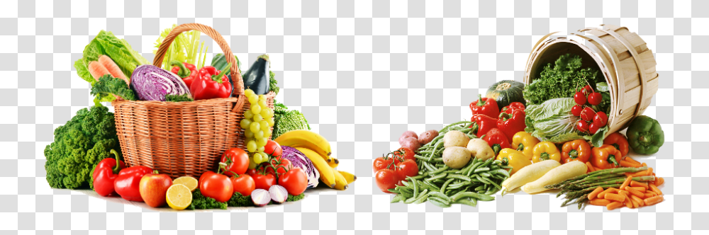 Fruits Et Legumes Bio Le Carre Biologique Janze Colourful Vegetables And Fruit, Plant, Food, Dish, Meal Transparent Png