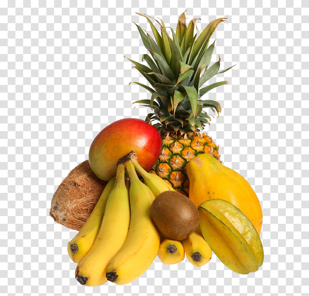 Fruits Exotiques Blue Fruit, Plant, Food, Banana, Pineapple Transparent Png