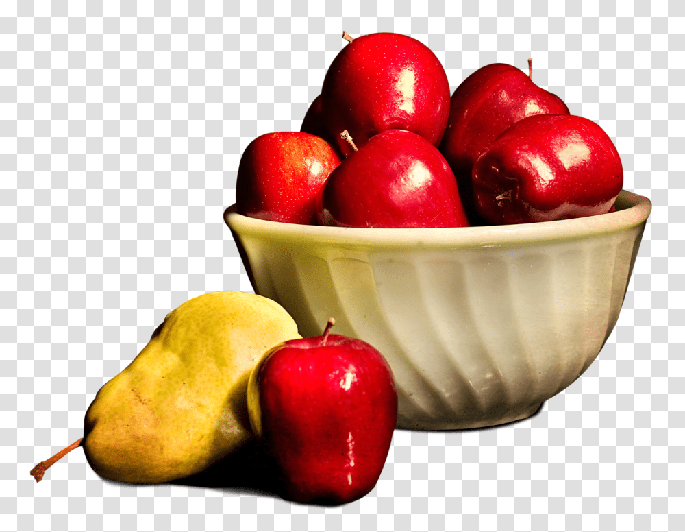 Fruits In A Basket Image, Plant, Food, Apple, Cherry Transparent Png