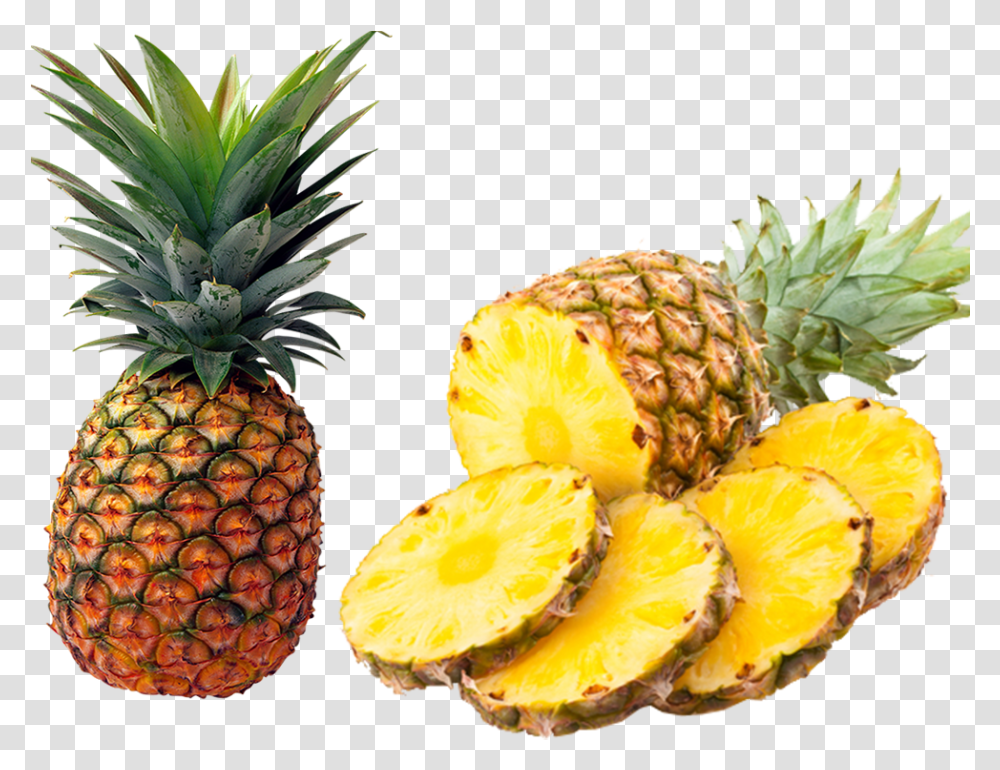 Fruits Pineapple Picture Pineapple Hd, Plant, Food, Fungus Transparent Png