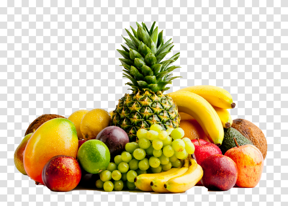Fruits, Plant, Food, Banana, Pineapple Transparent Png
