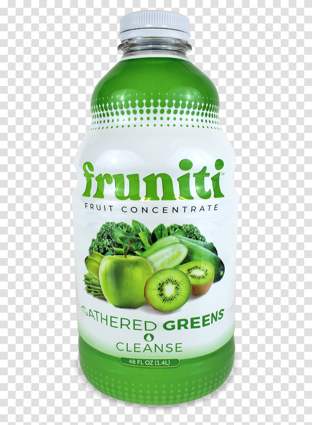 Fruniti 48oz Gathered Greens S Vegetable Juice, Plant, Food, Fruit, Broccoli Transparent Png
