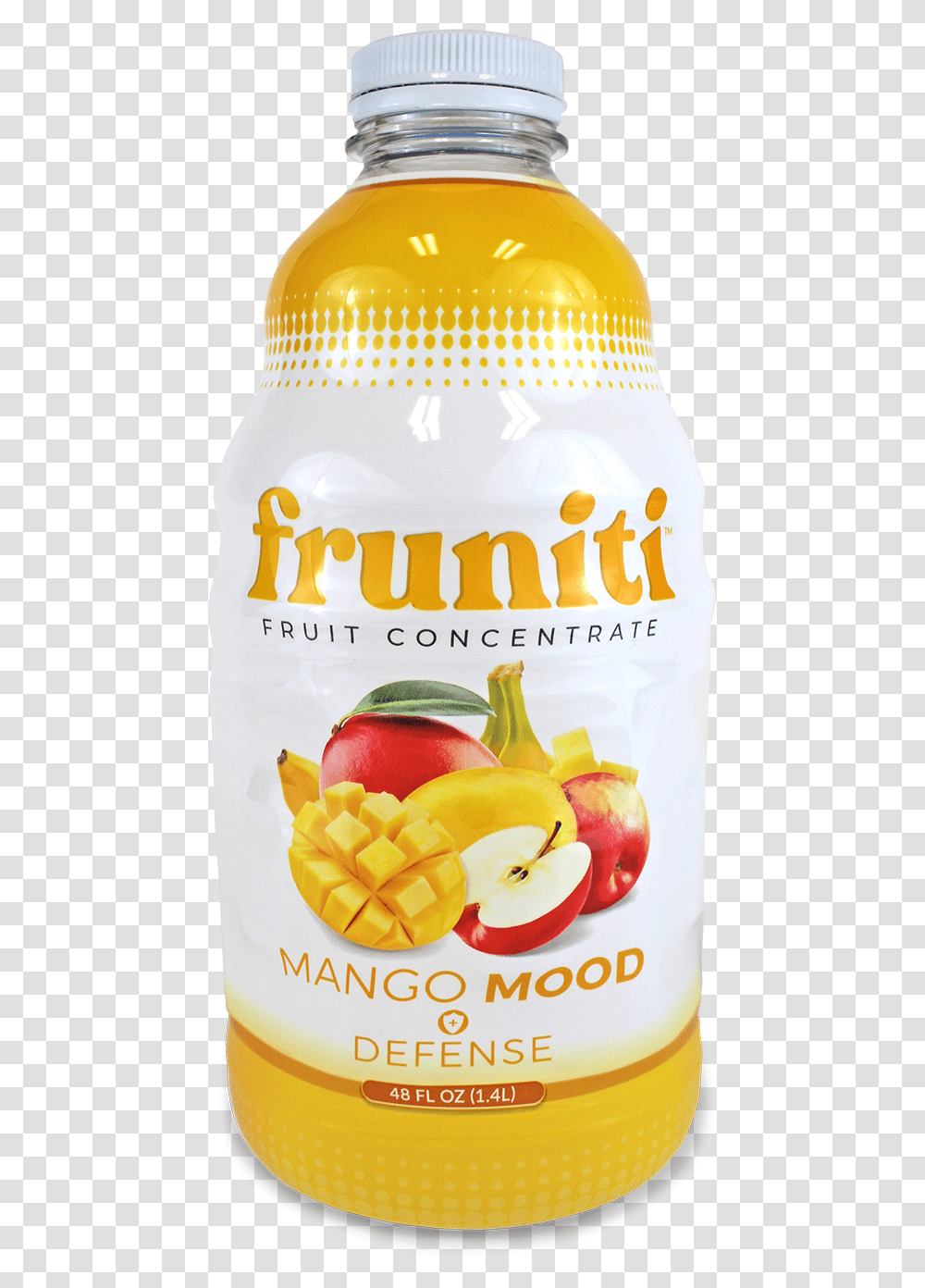 Fruniti 48oz Mango Mood S, Plant, Food, Beverage, Fruit Transparent Png