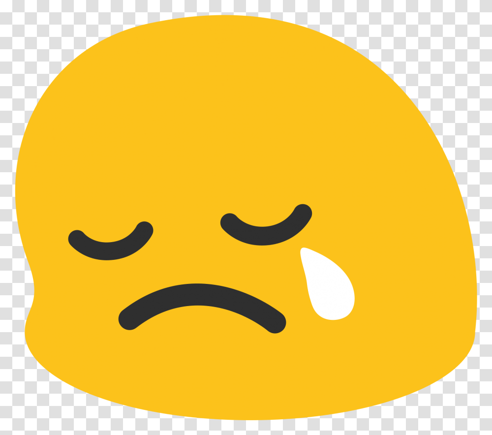 Frustrated Emoji Android Sad Sticker, Food, Plant, Produce, Label Transparent Png