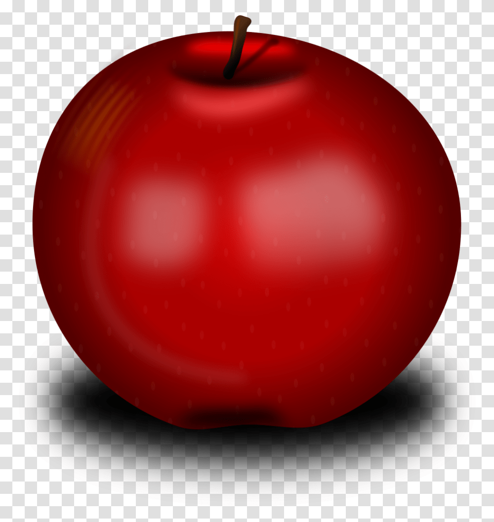 Fruta Drawing Of A Shiny Apple, Plant, Fruit, Food, Balloon Transparent Png