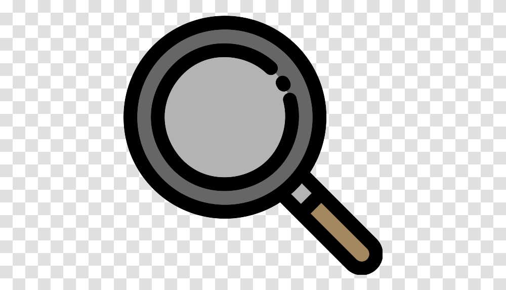 Fry Cook Icon Circle, Tape, Magnifying Transparent Png