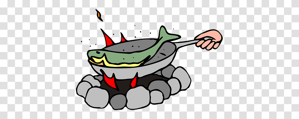 Frying Fish Holiday, Animal, Outdoors, Frying Pan Transparent Png