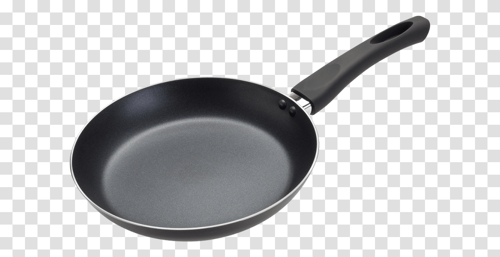 Frying Pan With Black Handle Best Non Stick Frying Pan 2019, Wok, Spoon, Cutlery Transparent Png