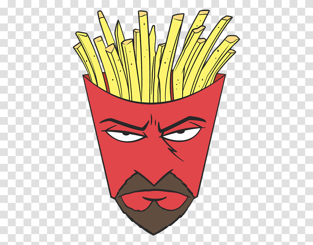 Frylock From Aqua Teen Hunger Force, Food, Fries Transparent Png