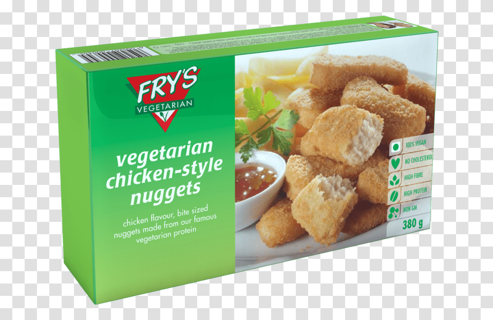 Frys Vegan Food Packaging, Nuggets, Fried Chicken, Menu Transparent Png