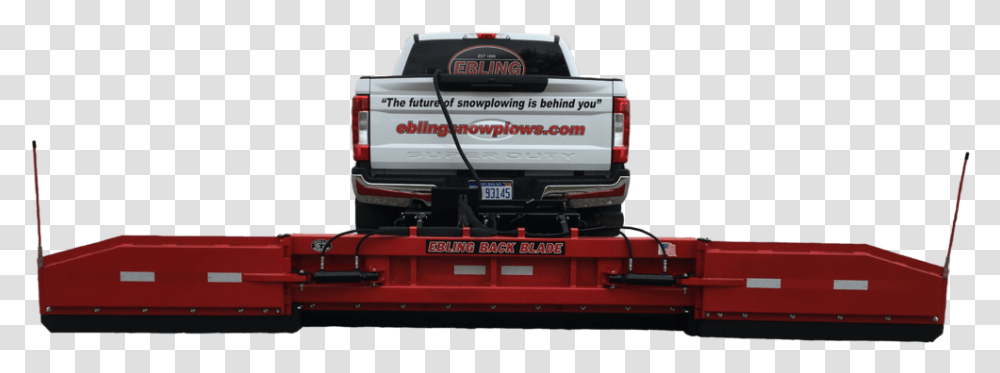 Ft Hydraulic Primary Ebling Snow Plow, Truck, Vehicle, Transportation, Pickup Truck Transparent Png