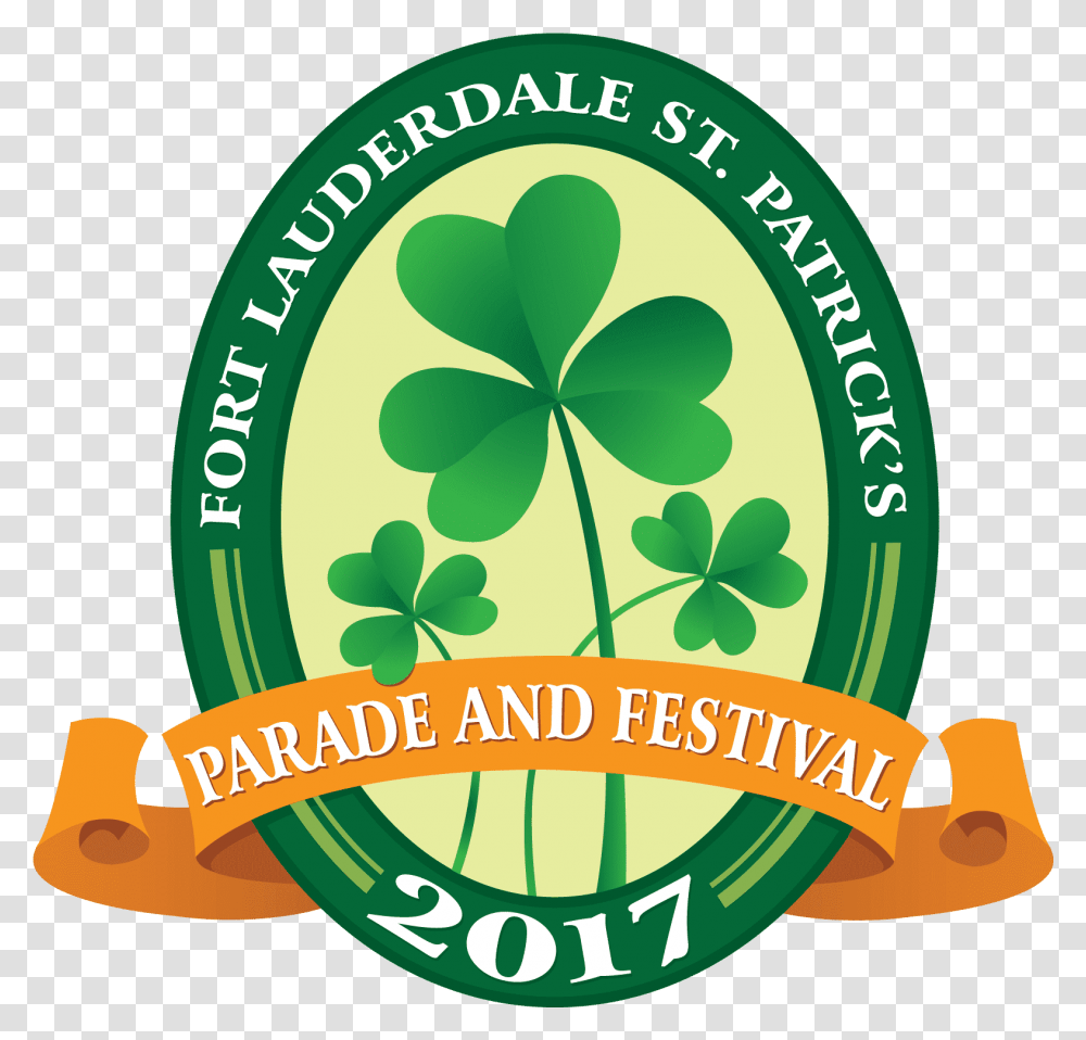 Ft Lauderdale St Patrick's Parade And Festival, Label, Plant, Logo Transparent Png
