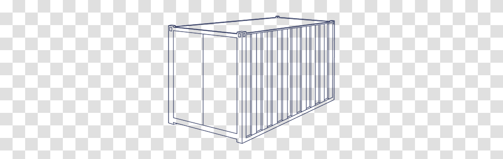 Ft Shipping Container Shed, Gate, Freight Car, Vehicle, Transportation Transparent Png