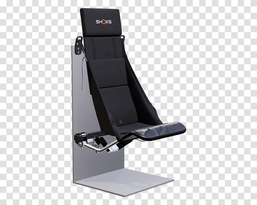 Ft Shoxs Gunner Seat 3d Model, Cushion, Chair, Furniture, Headrest Transparent Png
