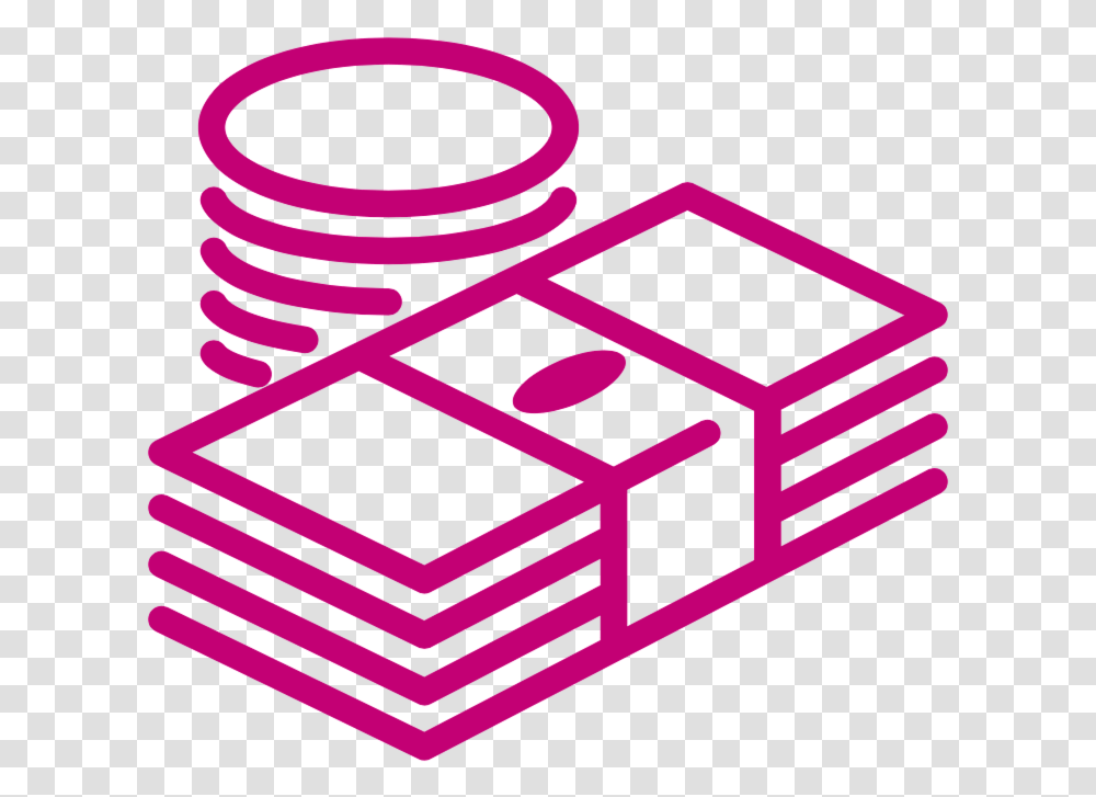 Ftad Student Innovation Challenge Money Clipart Black And White, Rug, Spiral, Coil, Purple Transparent Png