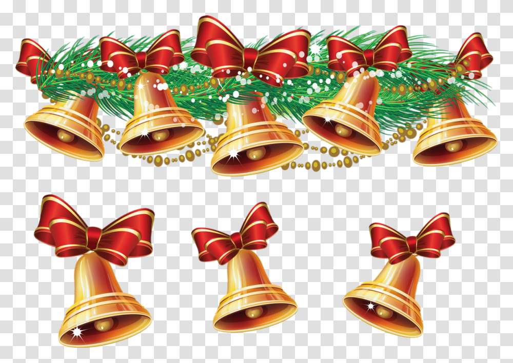 Ftes De Fin D Anne Cloches Background Christmas Bell Clipart, Bronze, Musical Instrument, Brass Section, Scroll Transparent Png