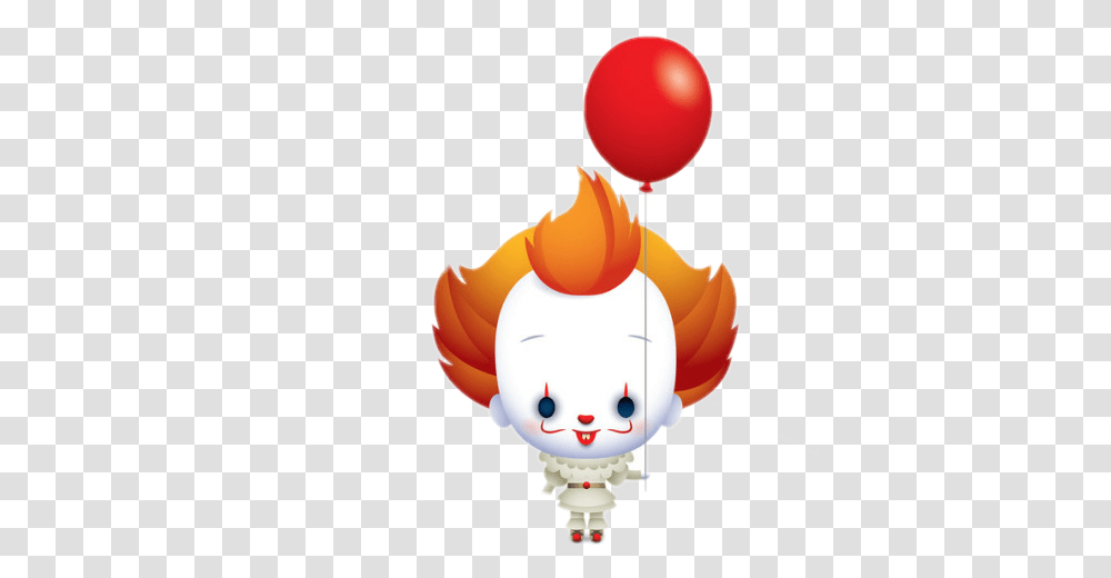 Ftescaryclowns Clown It Penywise Halloween Scary Cute Cute Halloween Cartoon Clown, Toy, Ball, Balloon, Flare Transparent Png