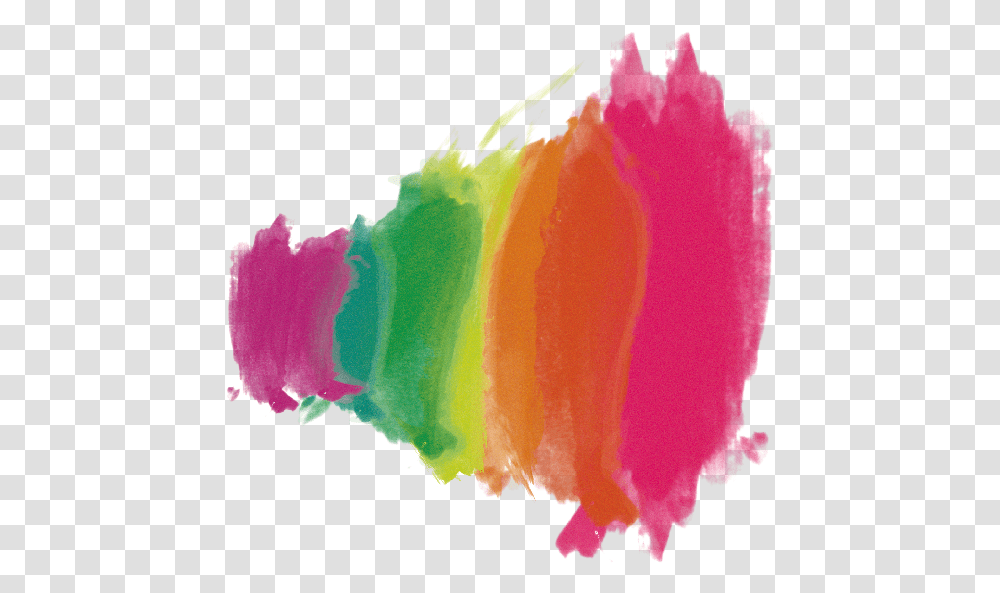 Ftesfickers Watercolors Graffiti Brushstrokes Colorful Watercolor Paint, Dye Transparent Png