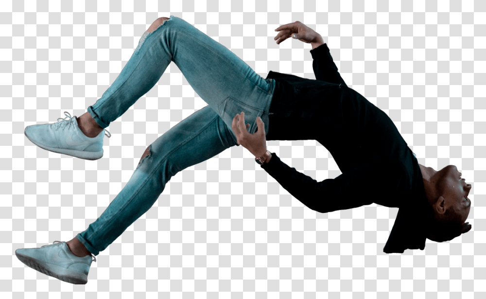 Ftesticker Man Falling Fly Sticker By Yasak Mahakarn Man Falling, Shoe, Footwear, Clothing, Apparel Transparent Png