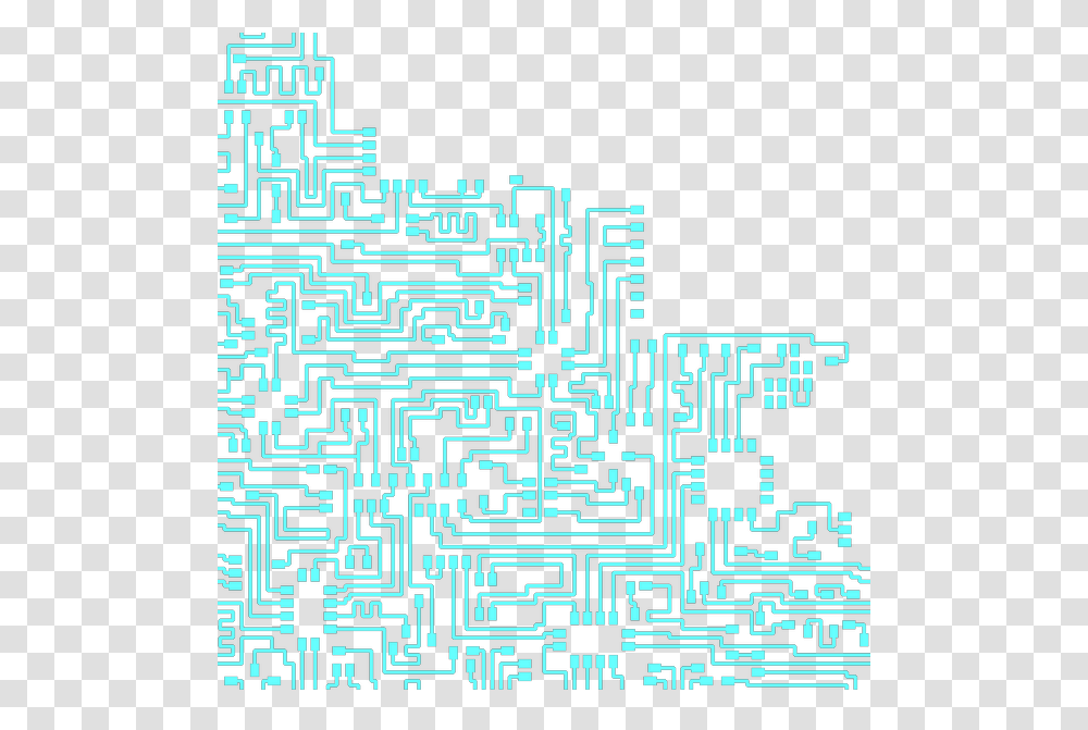 Ftestickers Background Circuitboard Circuit Line High Tech Clip Art, Pac Man, Maze, Labyrinth Transparent Png