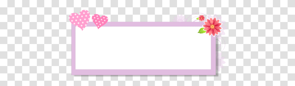 Ftestickers Background Frame Textbox Pink Floewr Frame Vector, White Board, Page, Rug, Screen Transparent Png