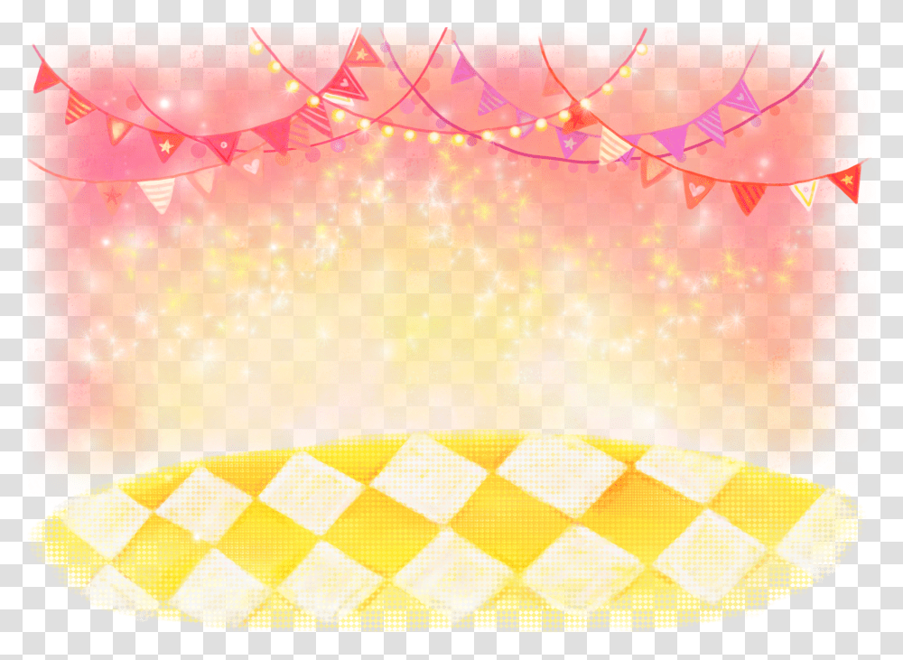 Ftestickers Background Lights Banner Circus Cute Stage Transparent Png
