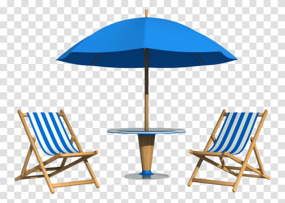 Ftestickers Beach Umbrella Chair Blue Blue, Furniture, Lamp, Patio Umbrella, Garden Umbrella Transparent Png