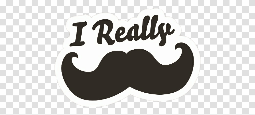 Ftestickers Beard Bearded Sticker By Lou Bello Font, Label, Text, Mustache, Stencil Transparent Png