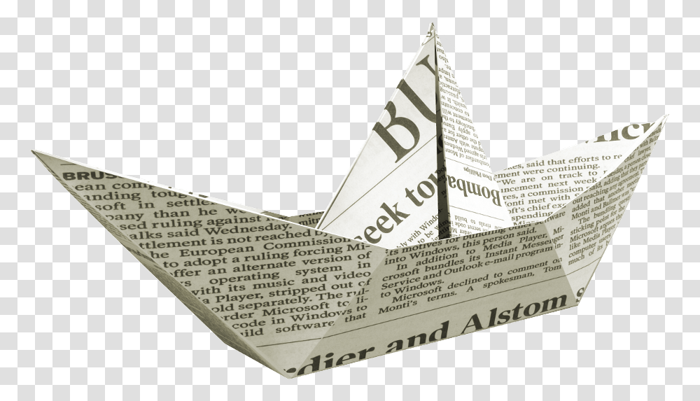 Ftestickers Boat Paperboat Newspaper Boats, Triangle, Poster, Advertisement Transparent Png