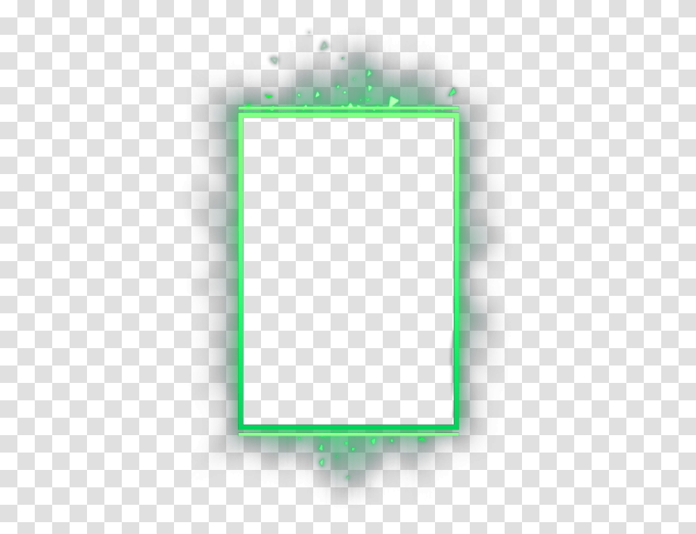 Ftestickers Border Frame Light Neon Green Purple Butterfly Border Clipart, Electronics, Phone, Screen, Mobile Phone Transparent Png