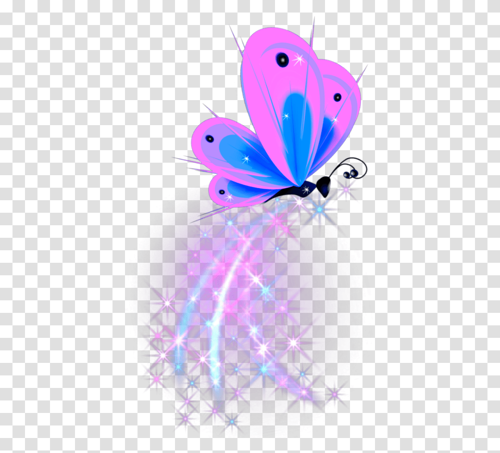 Ftestickers Butterfly Sparkle Pink Purple Pink Sparkle Girly, Light, Lighting, Neon, Graphics Transparent Png