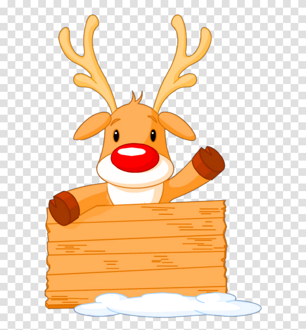 Ftestickers Christmas Reindeer Rudolph Cute Cute Rudolph Rudolph The Red Nosed Reindeer, Wildlife, Mammal, Animal, Toy Transparent Png