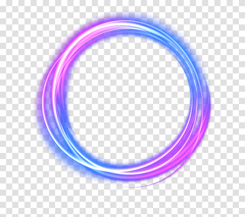 Ftestickers Circle Circles Frame Light Glow Neon Circle Transparent Png