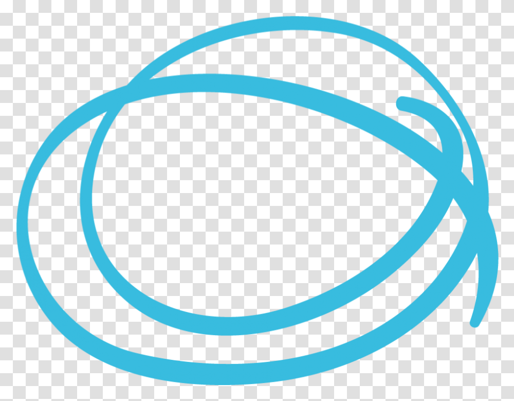 Ftestickers Circle Scrabble Pen Brush Blue Blue Pen Circle, Hoop Transparent Png