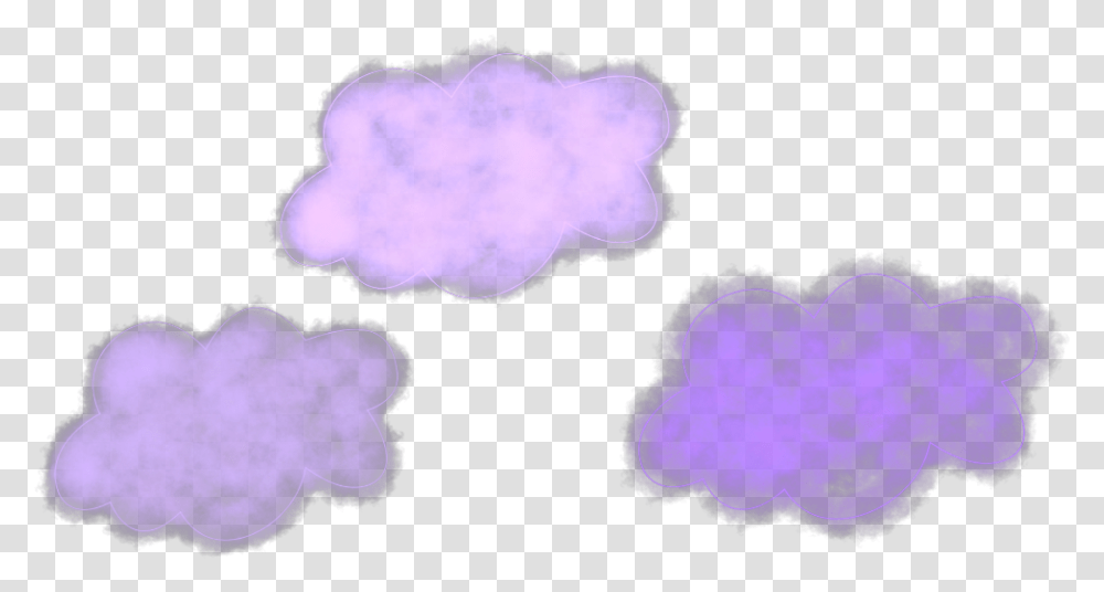 Ftestickers Clipart Cartoon Clouds Purple Cute Heart, Light, Sea Life, Animal, Invertebrate Transparent Png