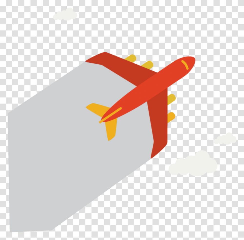 Ftestickers Clipart Clouds Airplane Papercut 3deffect Drawing, Text, Weapon, Weaponry, Bomb Transparent Png